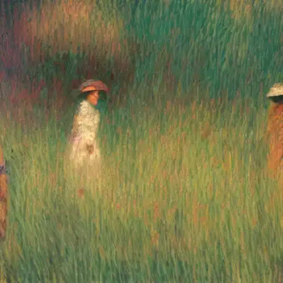 La imagen representa una correlación entre patrones de frecuencia humus y estados emocionales, sugiriendo un posible vínculo entre influencias ambientales y emociones humanas.