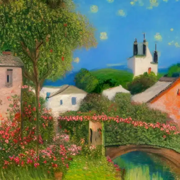 La imagen representa un pintoresco pueblo medieval en Cantabria, destacando su encanto y atractivo como un punto turístico superior.